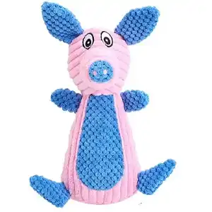 Speedy Panther Pig Soft Dog Toy
