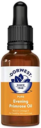 DORWEST HERBS Evening Primrose Oil Liquid for Dogs and Cats 30 ml