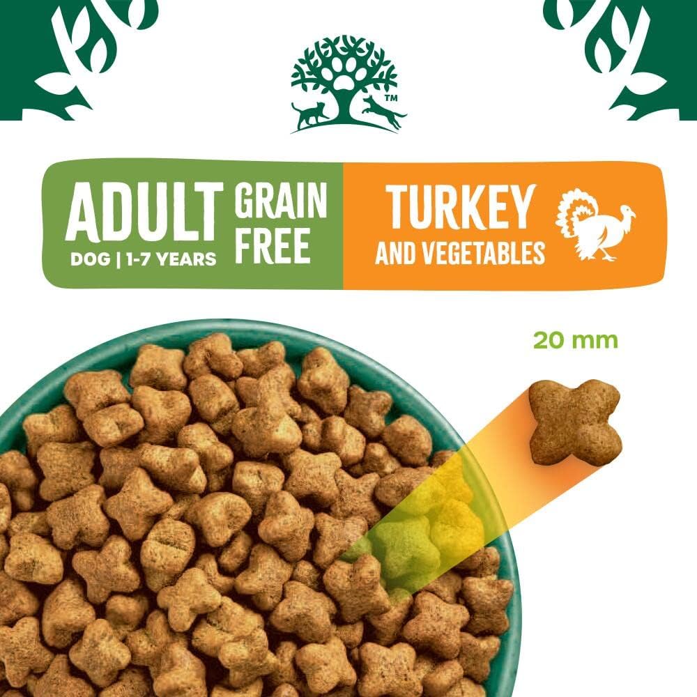 James Wellbeloved Adult Grain-Free Turkey  Vegetables 1.5 kg Bag, Hypoallergenic Dry Dog Food