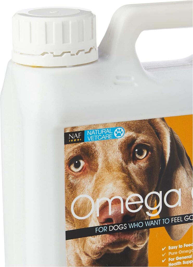 Natural VetCare Veterinary Strength Omega Oil Dog Supplement, 1000 ml, NVC225.1000