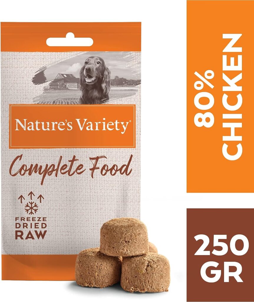 Natures Variety Complete Freezed Dried Food Chicken for Dogs Medium/Maxi - Case 5 x 250 g