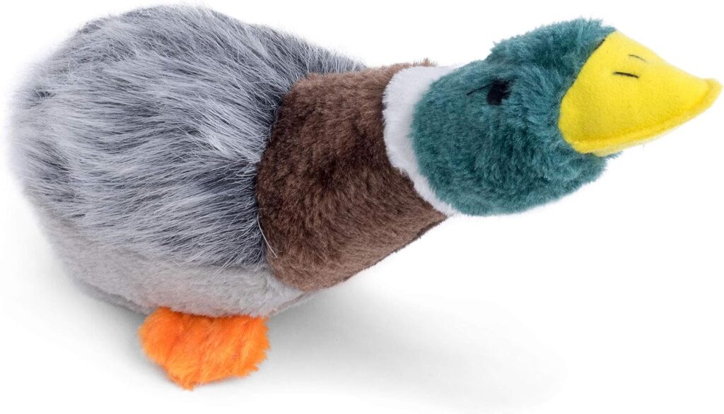 Petface Honking and Squeaky Duck Plush Dog Toy