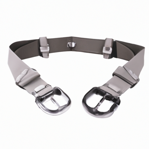 MD Grey Leather Dog Harness with Staffordshire Bullterrier Head Motif  Knot and Matching Chain Lead